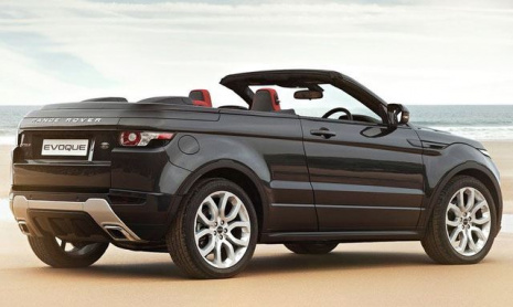 Range Rover возможно выпустит кабриолет Evoque